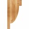 Ekena Millwork Alpine Rough Sawn Corbel, Western Red Cedar, 4"W x 12"D x 24"H COR04X12X24ALP00RWR - alternate 4